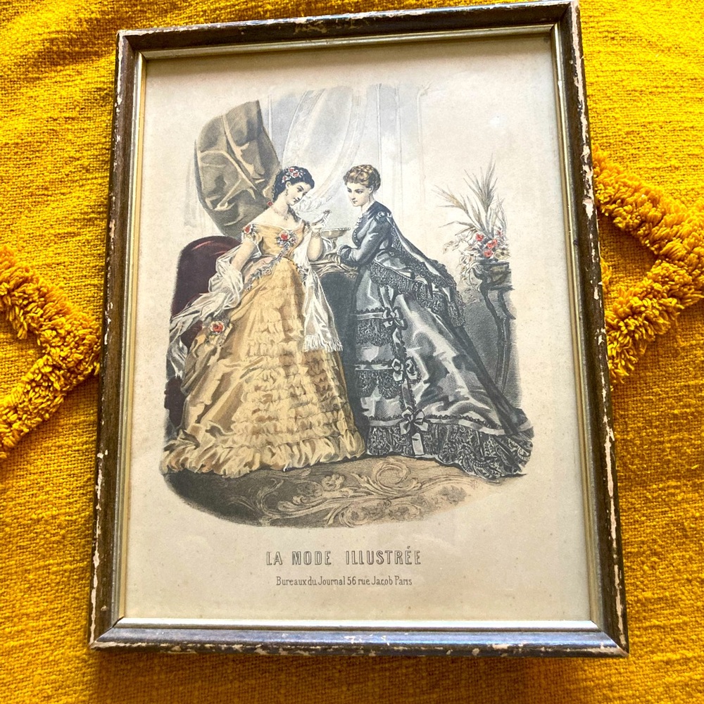 Vintage Victorian print